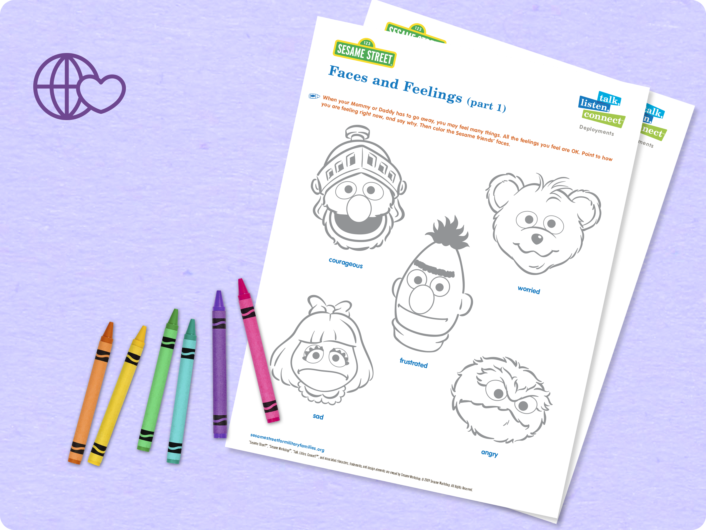 Feeling Faces Printable