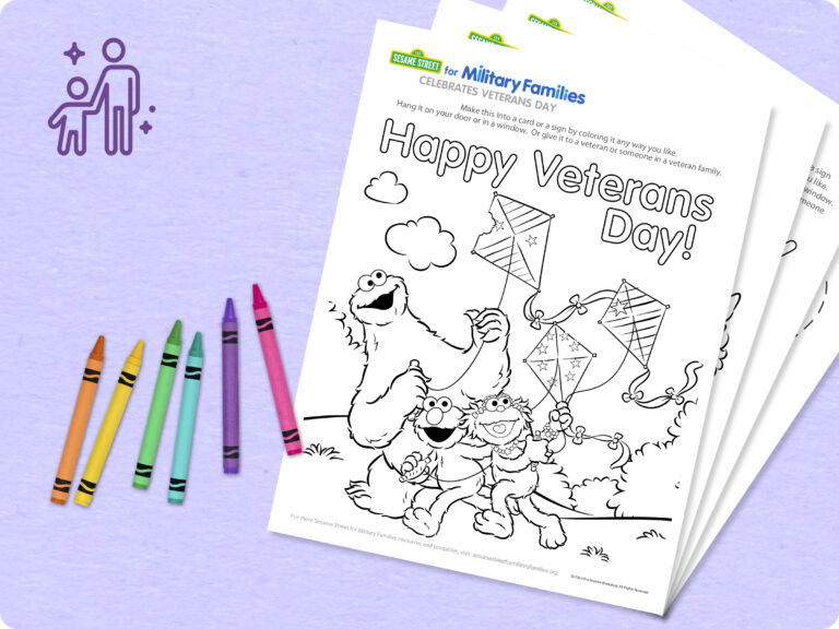 Veterans Day coloring page.
