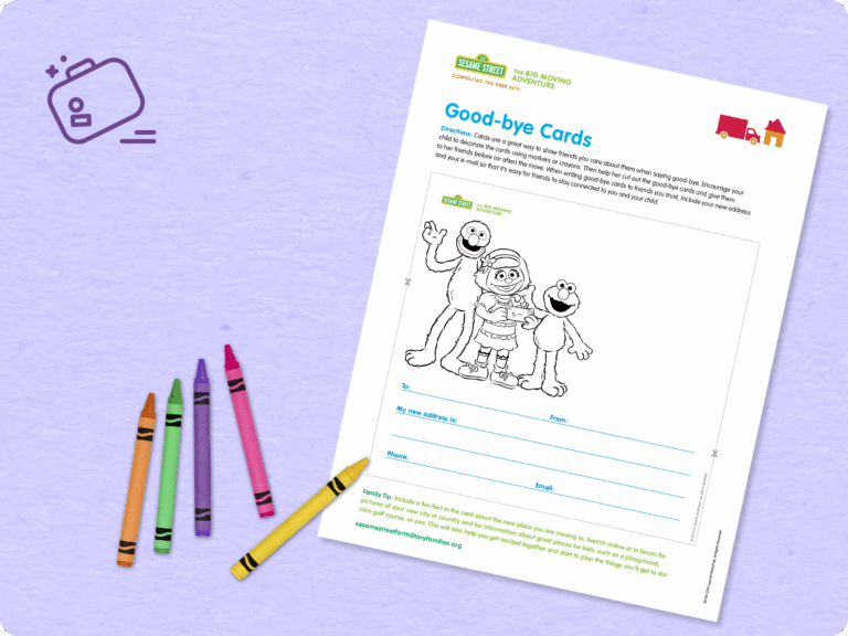 Good-bye cards printable