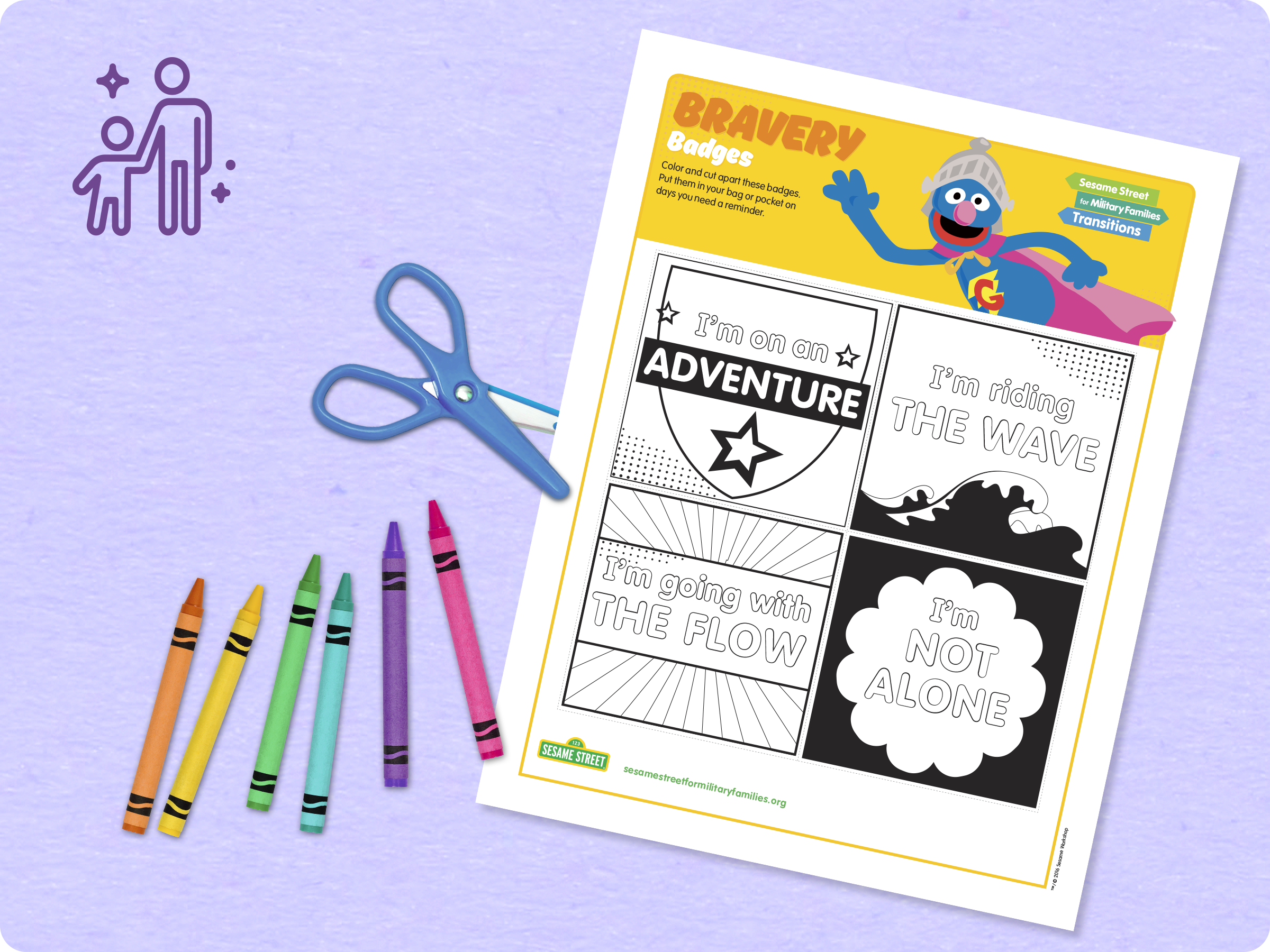 Bravery Badges Printable