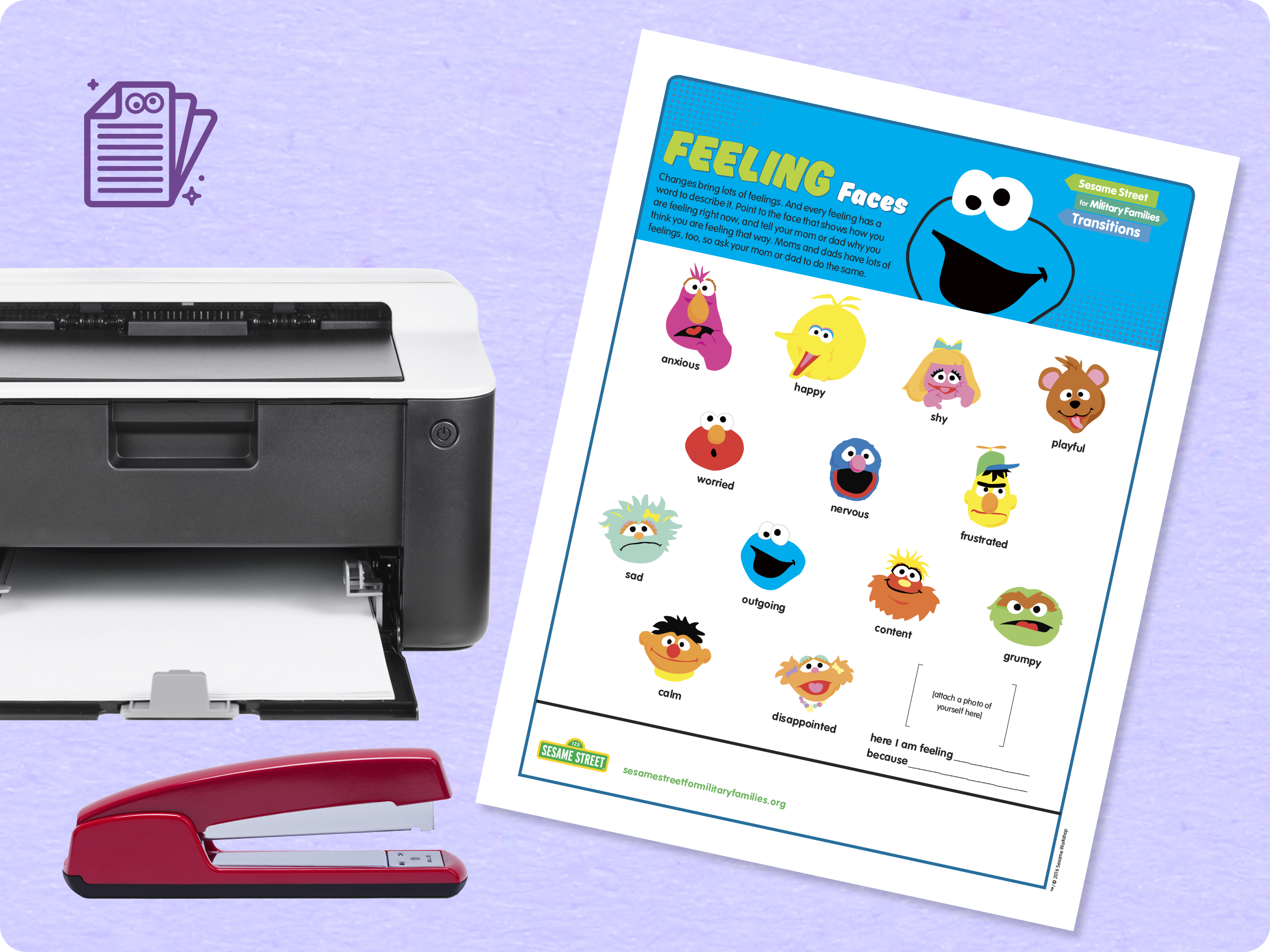 Feeling Faces Printable