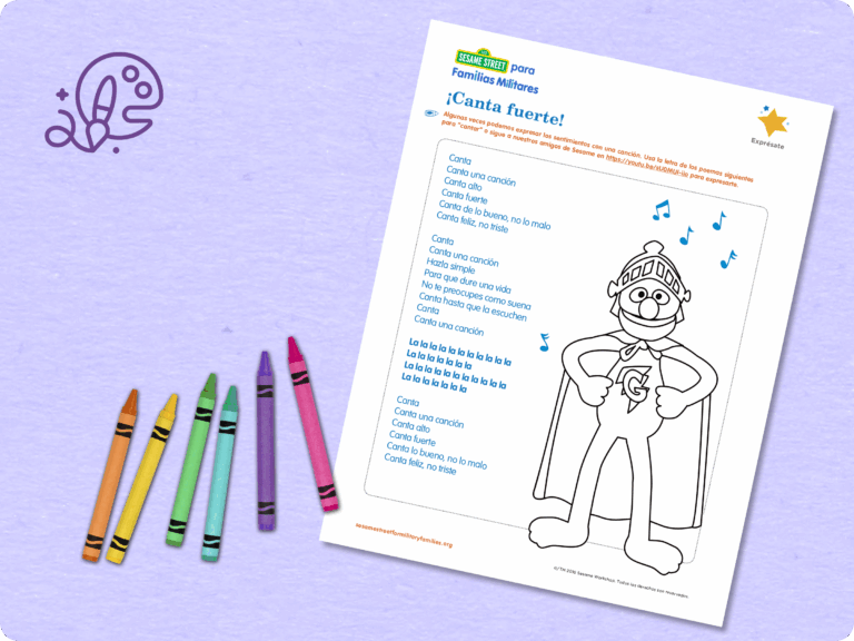 Canta Fuerte Printable