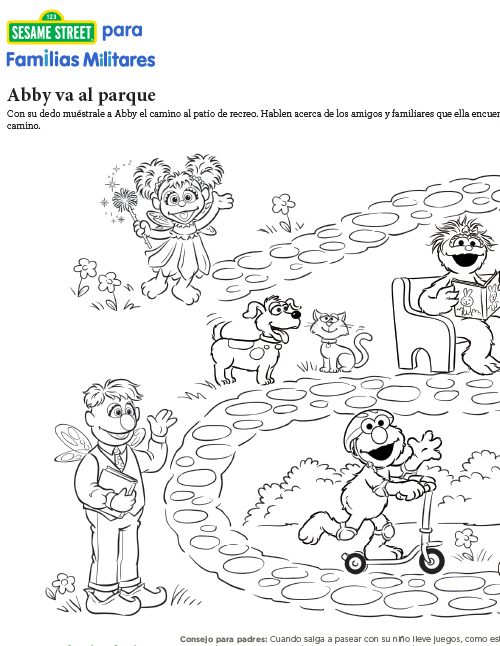 link to download the PDF: Abby va al parque