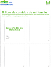 link to download the PDF: El libro de comidas de mi familia