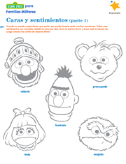 link to download the PDF: Caras y sentimientos