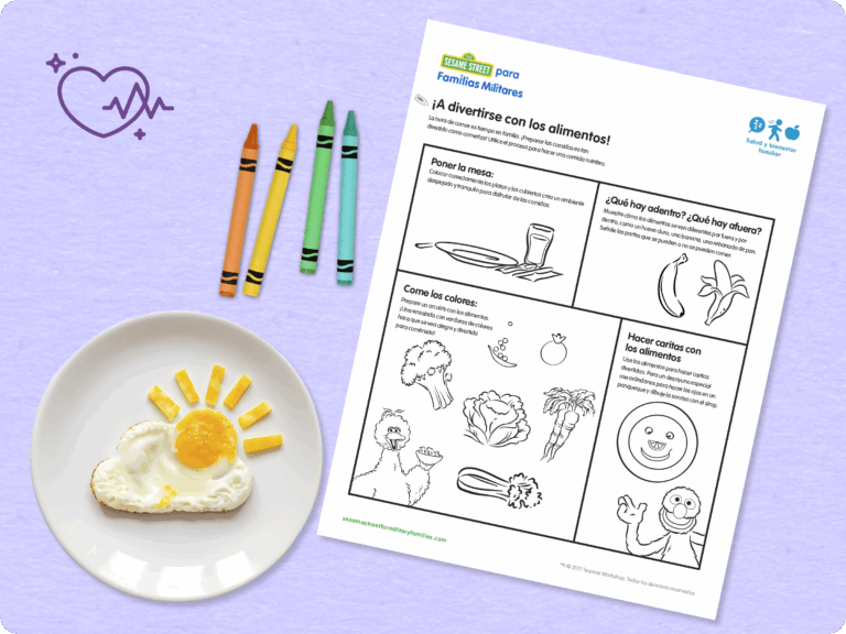 Divertirse alimentos printable