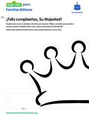 link to download the PDF: ¡Feliz cumpleaños, Su Majestad!