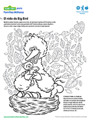 link to download the PDF: El nido de Big Bird