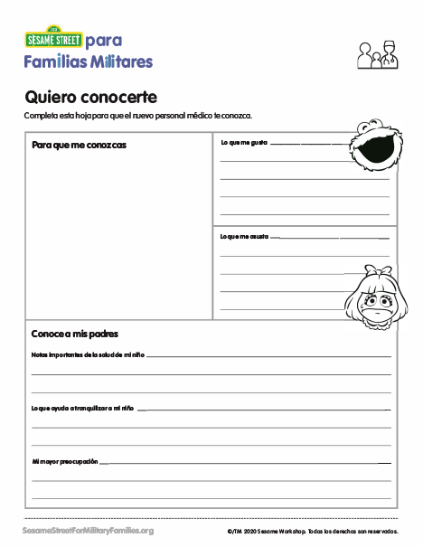 link to download the PDF: Quiero conocerte