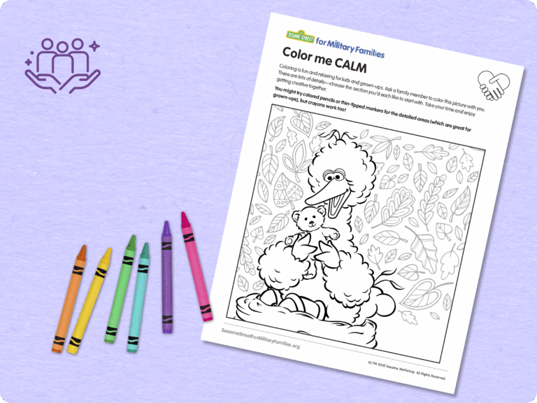 Color Me Calm Printable