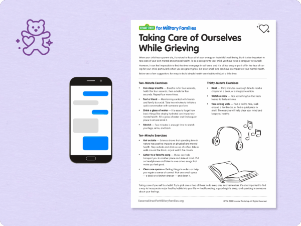 link to Taking Care of Ourselves While Grieving