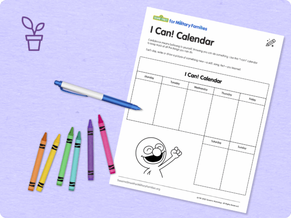 link to I Can! Calendar
