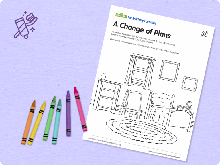 A change of plans printable