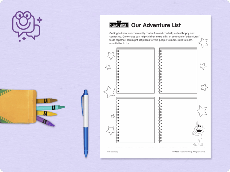 Adventure List Printable