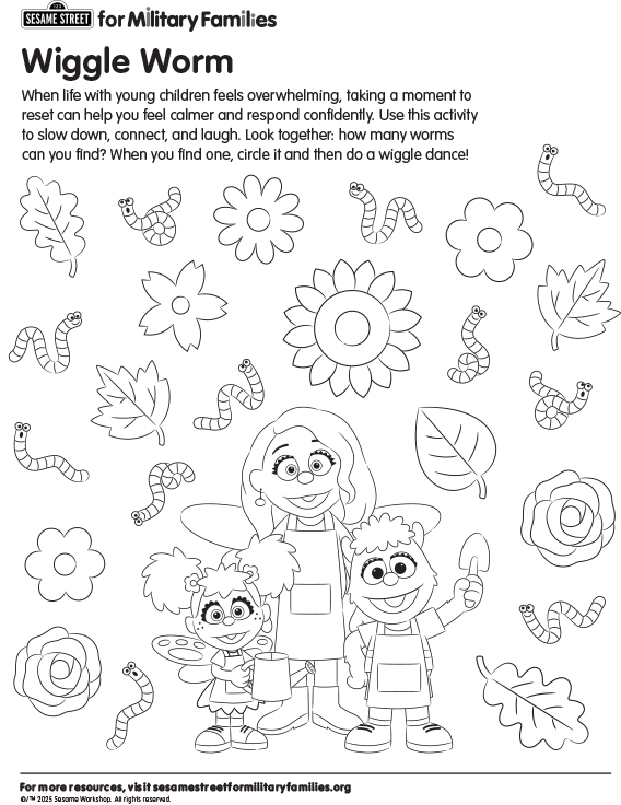 link to download the PDF: Search & Find Garden Coloring Sheet