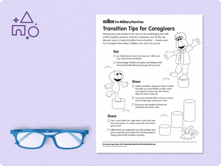 Transition Tips Printable